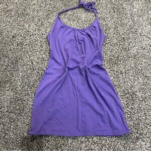 Lavender Halter Sun Dress